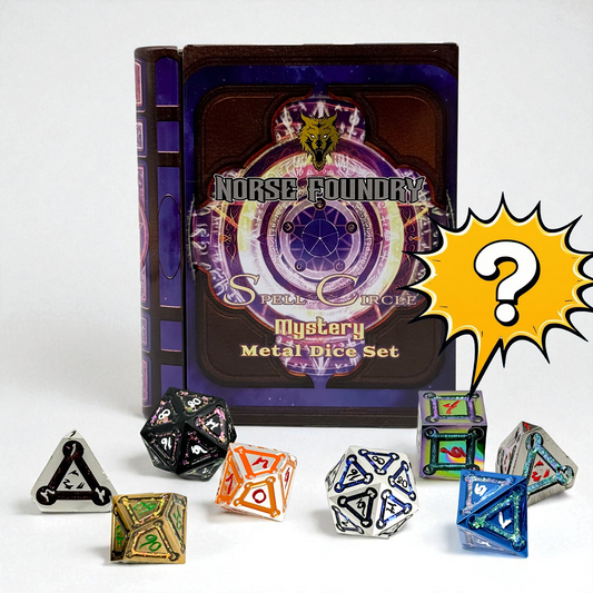 Spell Circle Mystery Dice Set