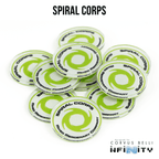 N4 Faction Markers - Spiral Corps / 25mm / Single