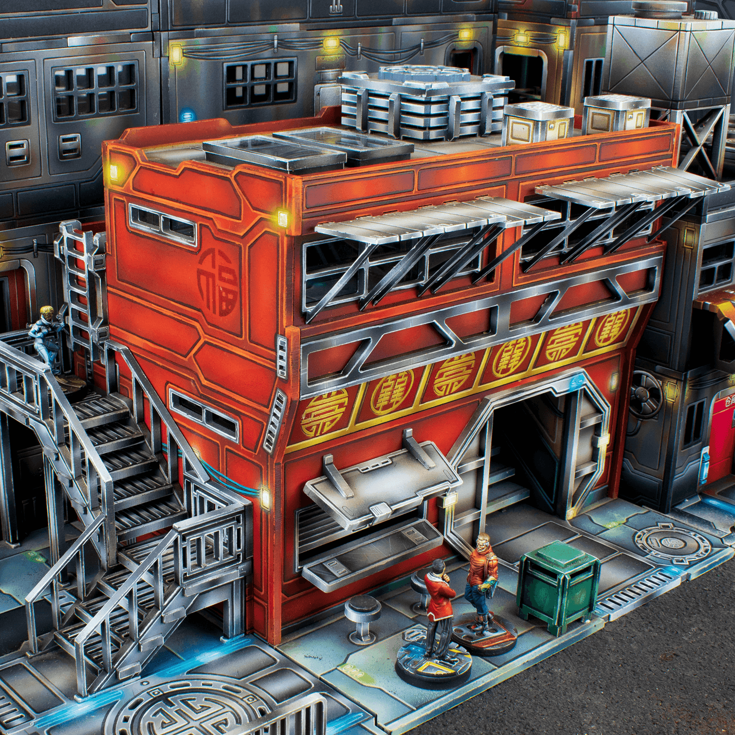 Xiguan Vendor Flat - Color Printed in Red