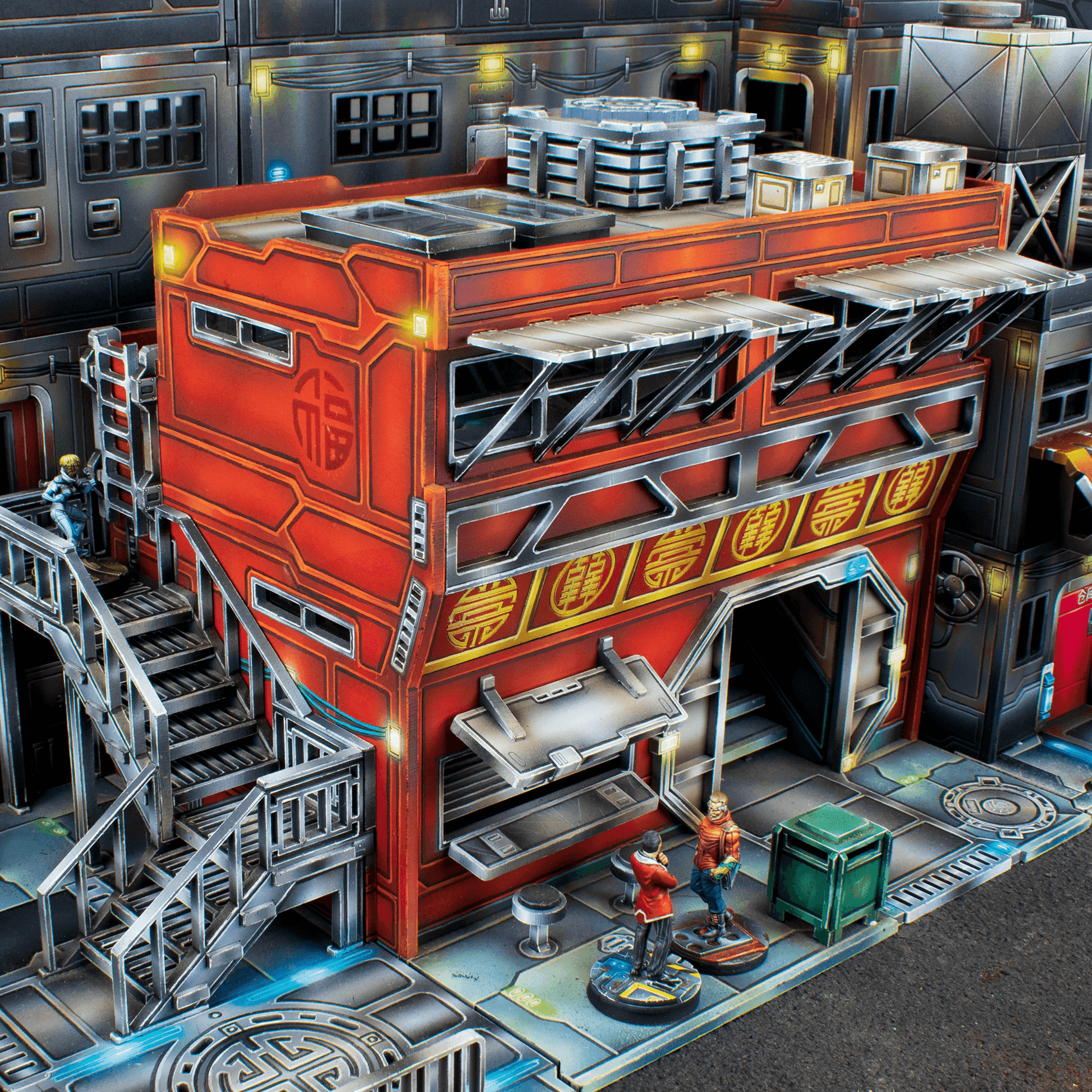 Xiguan Vendor Flat - Color Printed in Red