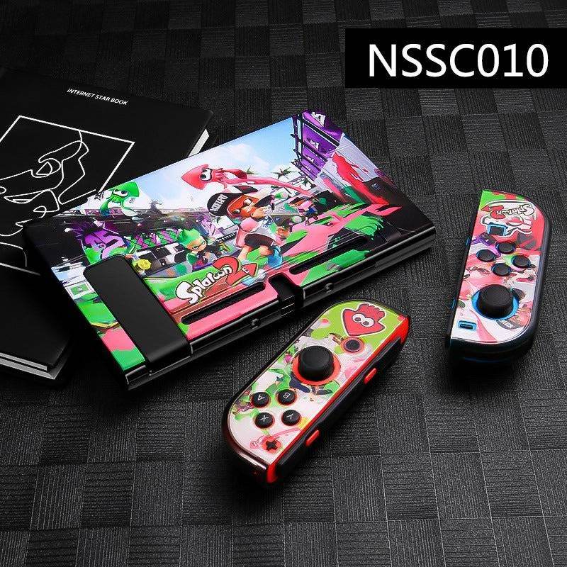 Nintendo Switch Shell and Joy Con Case Covers by GameTech - Splatoon 2