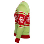 Spongebob LED Reindeer Nose Ugly Christmas Sweater - XS