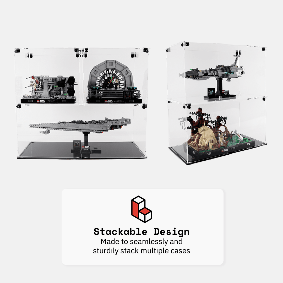 Mini Stacker 10x8x8 - Clear / UV Protection