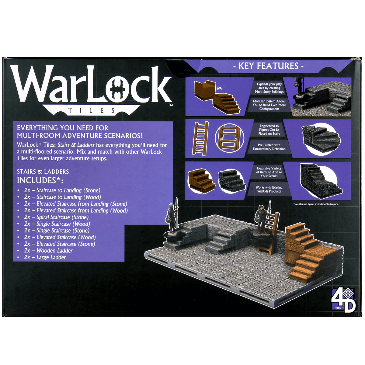 WarLock Tiles: Stairs & Ladders - 