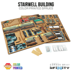 Xiguan Stacks - Stairwell Building [Color Printed] - 