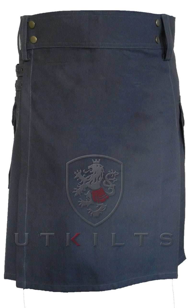 Utility Kilt – GlenLoch, Gray - 30 / 22