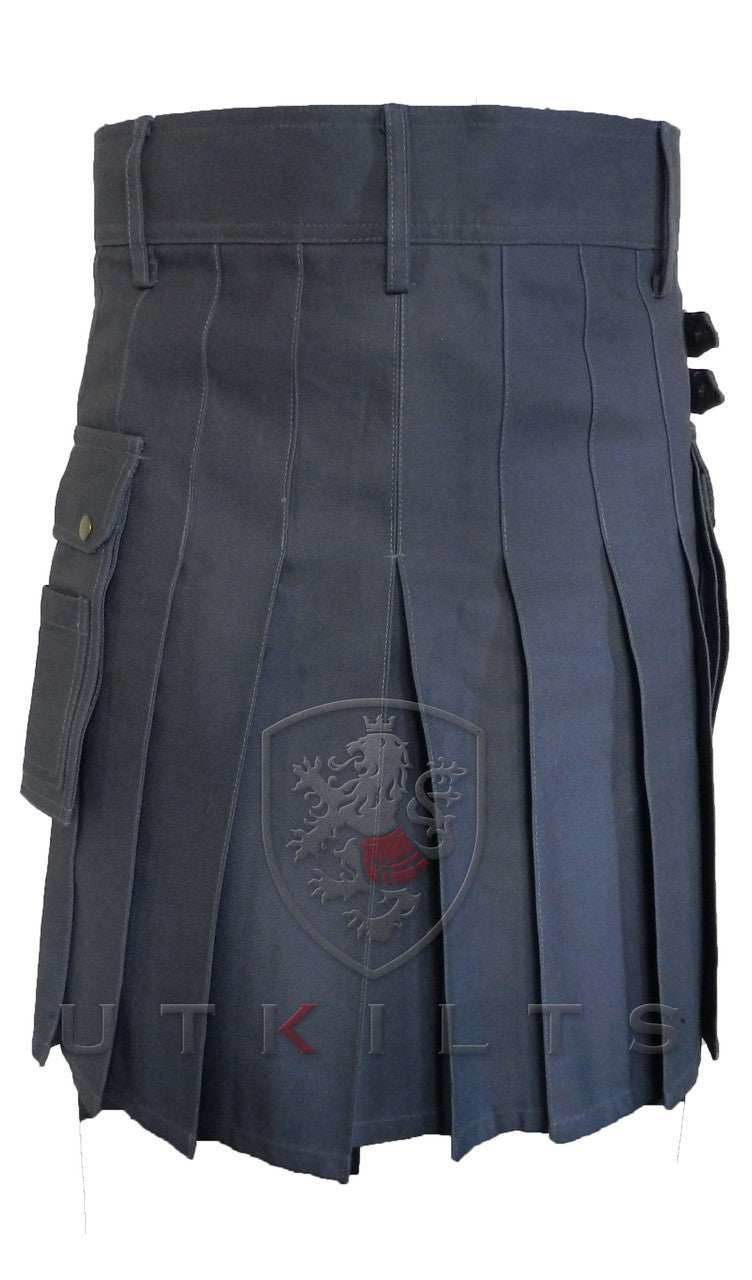 Utility Kilt – GlenLoch, Gray - 30 / 22