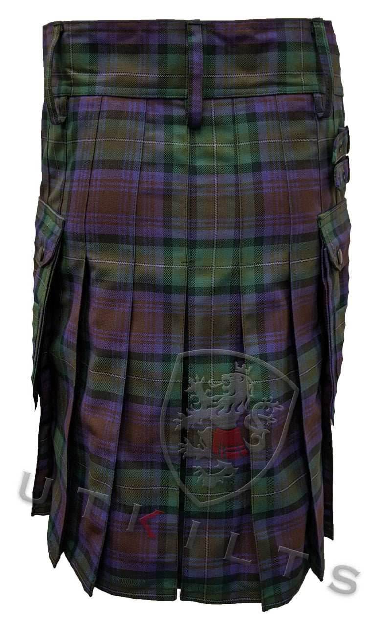 Standard Isle of Skye Tartan Utility Kilt - 30 / 22