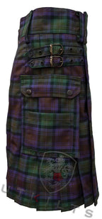 Standard Isle of Skye Tartan Utility Kilt - 30 / 22