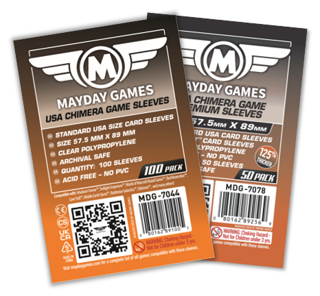 Standard USA Chimera Card Sleeves (57.5x89mm) Standard 7044 or Premium 7078
