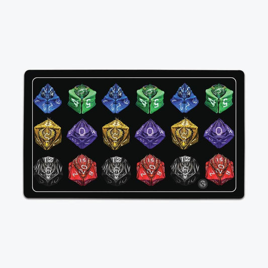 Dragon Dice Pattern Playmat - Plain