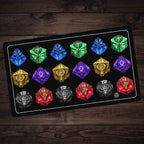 Dragon Dice Pattern Playmat - Plain