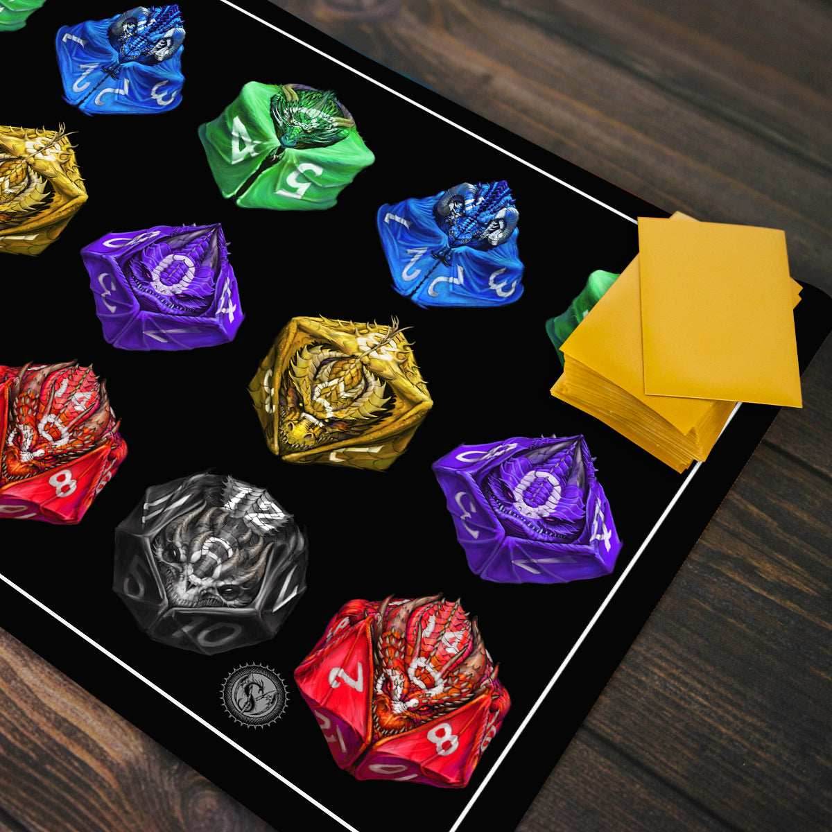 Dragon Dice Pattern Playmat - Plain