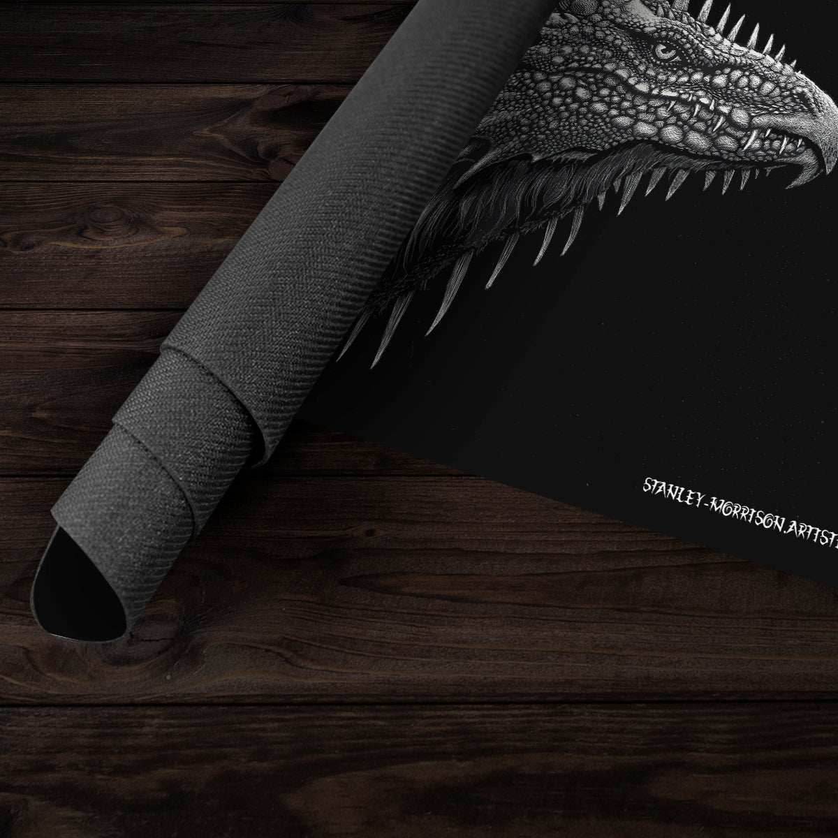 Dragon Lizard Playmat - Standard Playmat / Plain