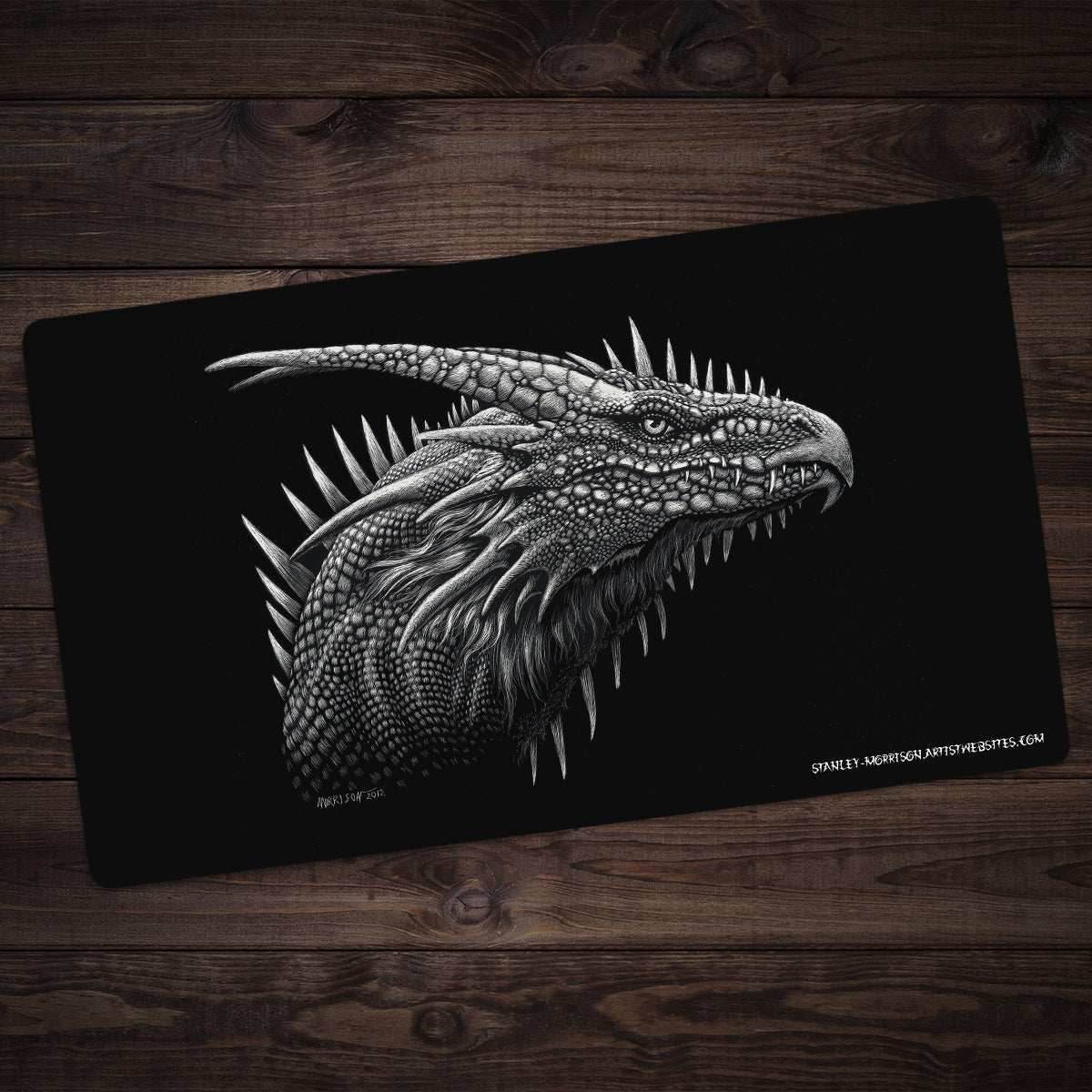 Dragon Lizard Playmat - Standard Playmat / Plain