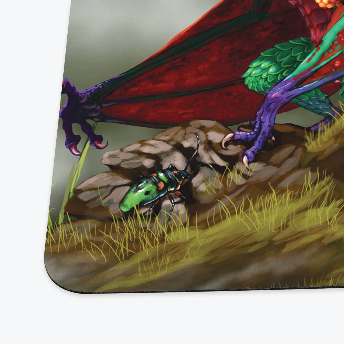 Mixed Berries Dragons Playmat - Plain