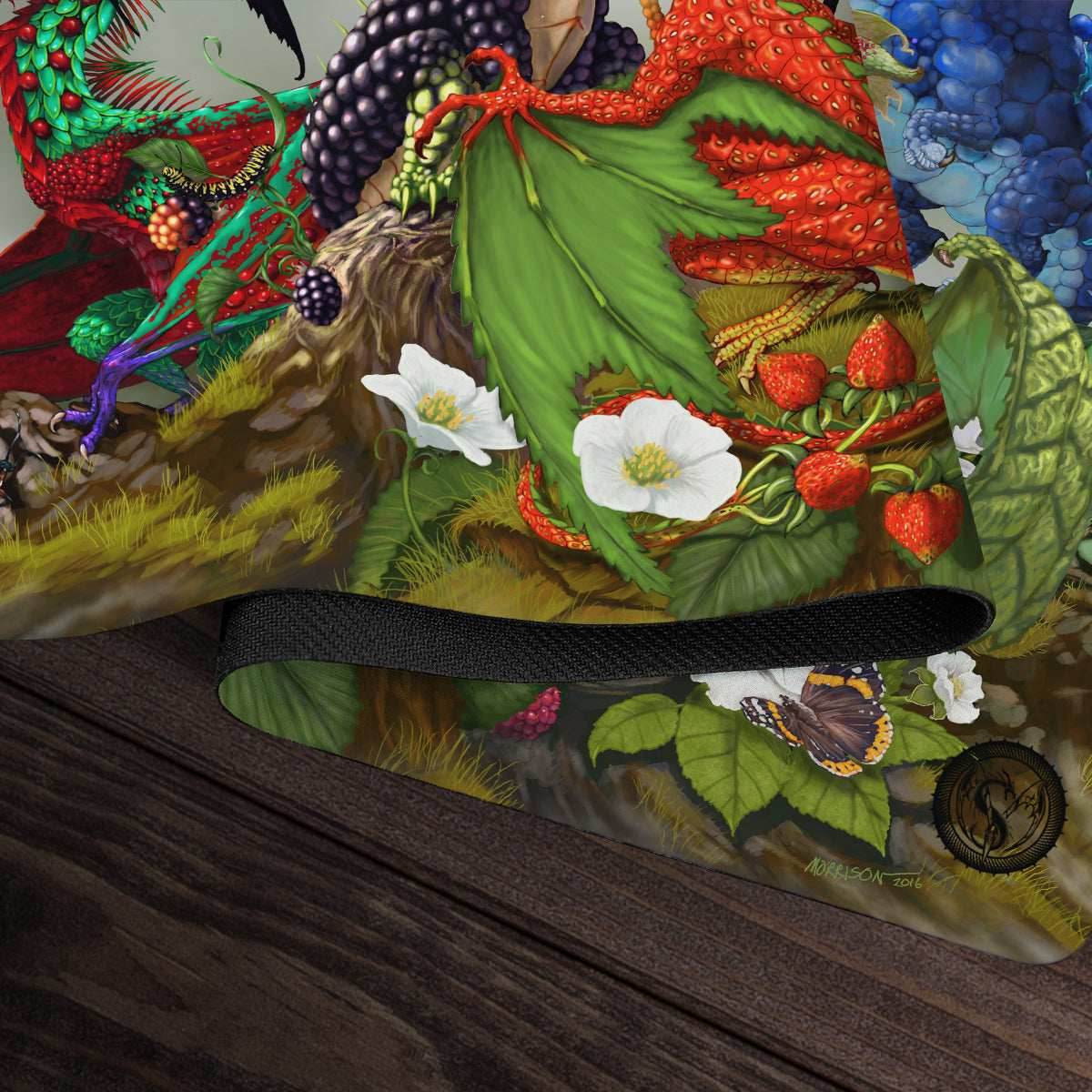Mixed Berries Dragons Playmat - Plain