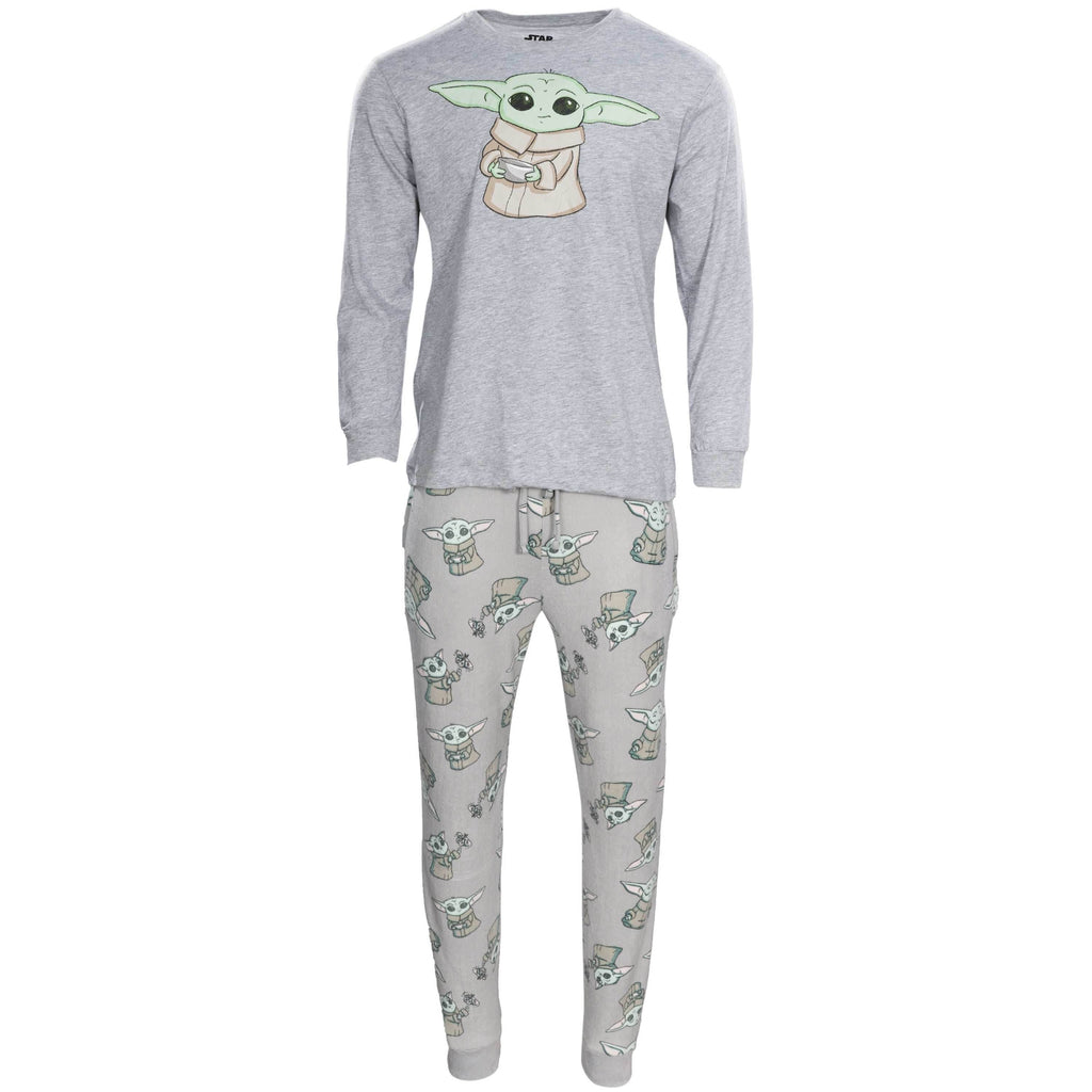 Star Wars Baby Yoda Adult Pajama Set - S