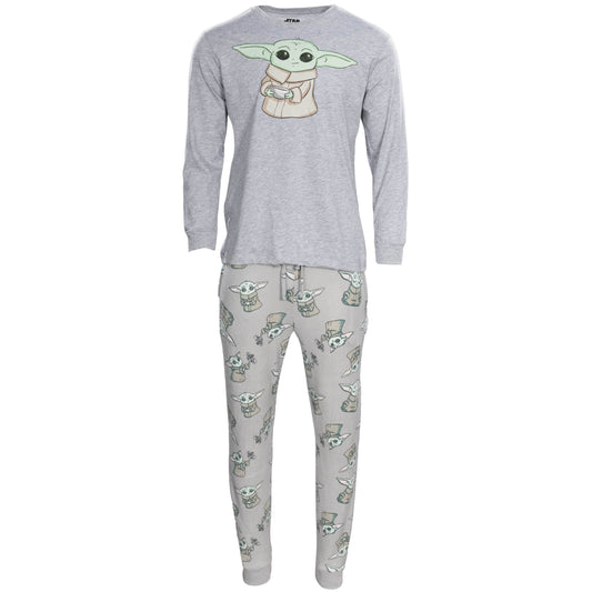 Star Wars Baby Yoda Adult Pajama Set - S