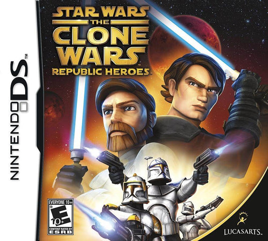 Star Wars The Clone Wars: Republic Heroes (Nintendo DS) - Game Manual Only
