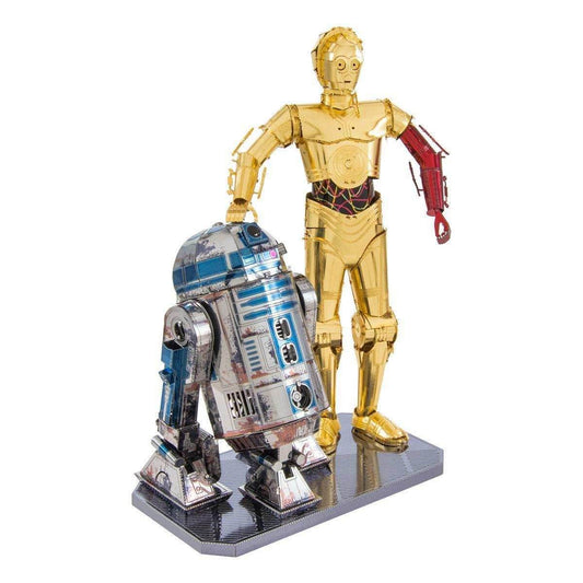 Star Wars R2-D2 and C-3PO Deluxe 3D Steel Model Kit Metal Earth - 