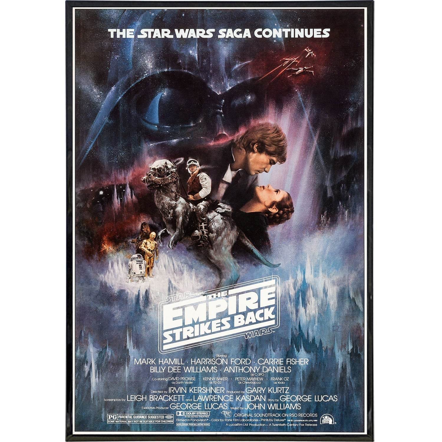 Star Wars The Empire Strikes Back Film Poster Print - Print Only