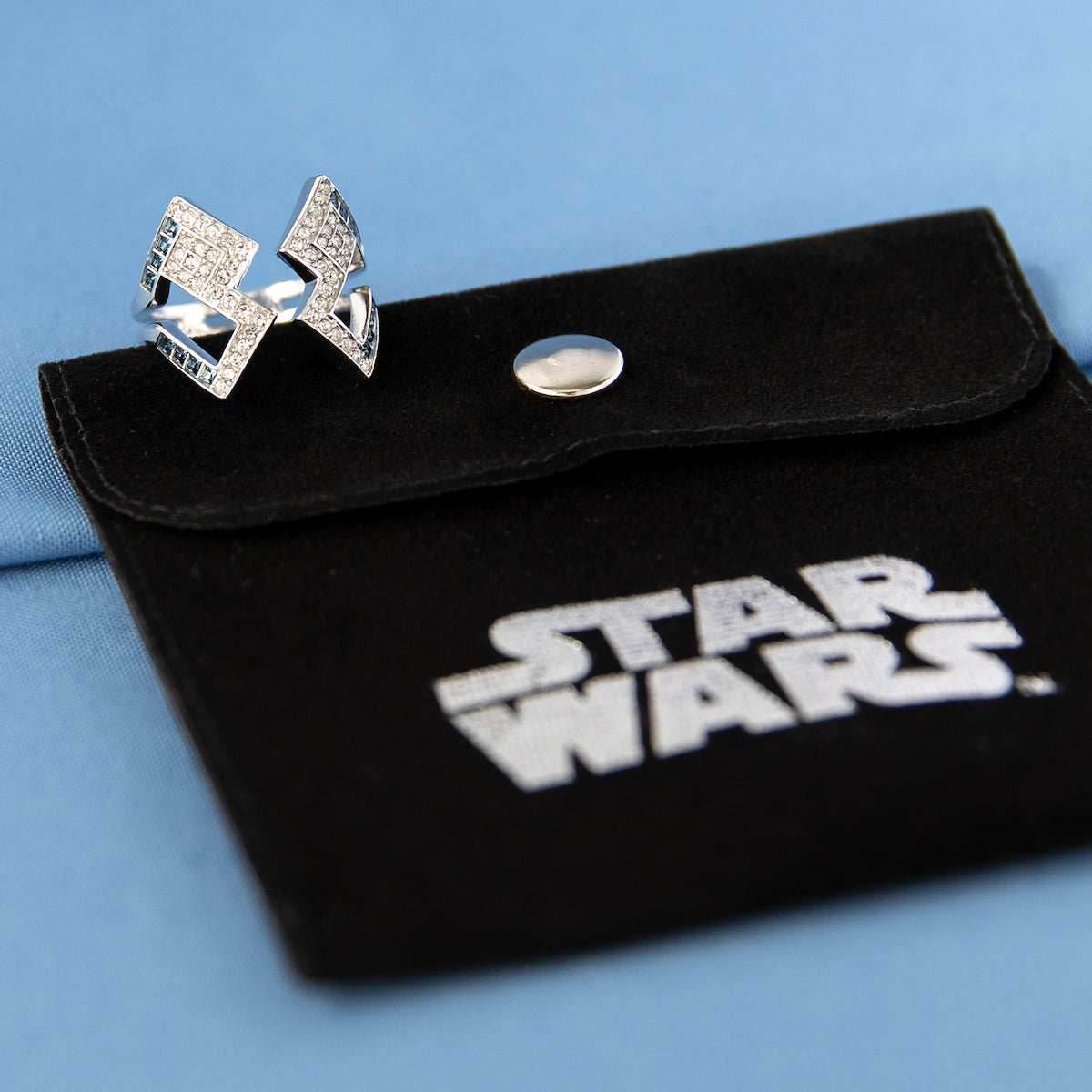 Star Wars X RockLove Ahsoka Tano Crystal Ring - Size 5