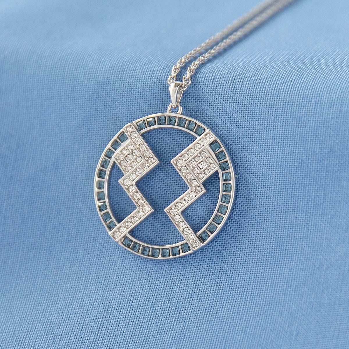 Star Wars X RockLove Ahsoka Tano Crystal Necklace - 