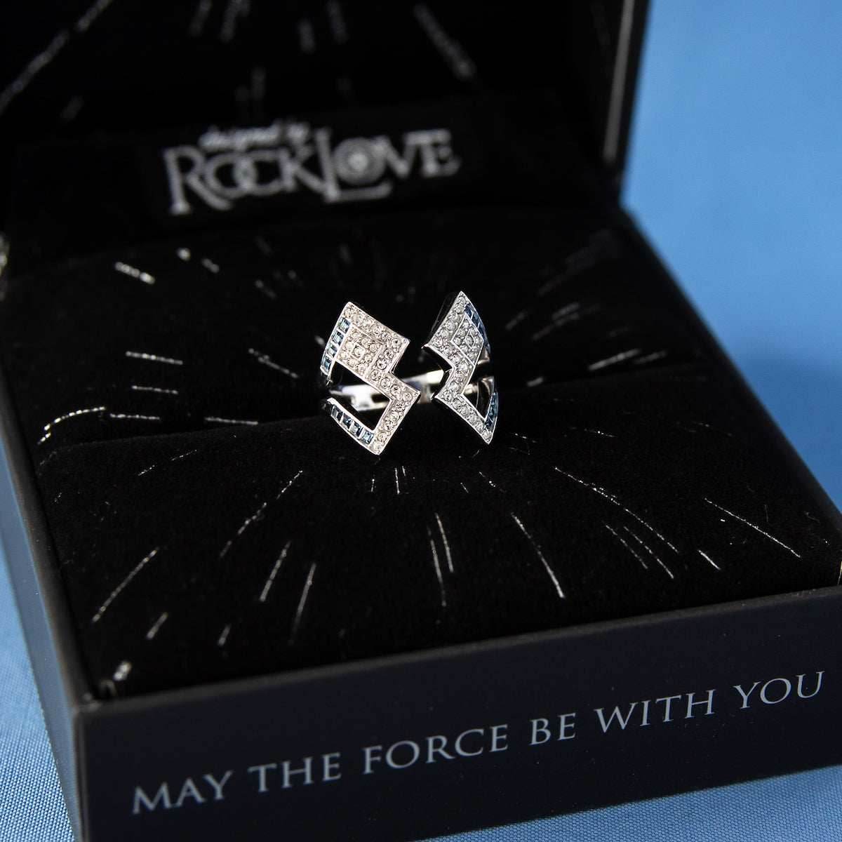 Star Wars X RockLove Ahsoka Tano Crystal Ring - Size 5