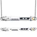 Star Wars X RockLove LIGHTSABER WORKSHOP Ahsoka Tano Lightsaber Necklace - 