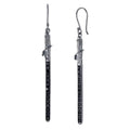 Star Wars X RockLove Darksaber Crystal Lightsaber Earrings - 
