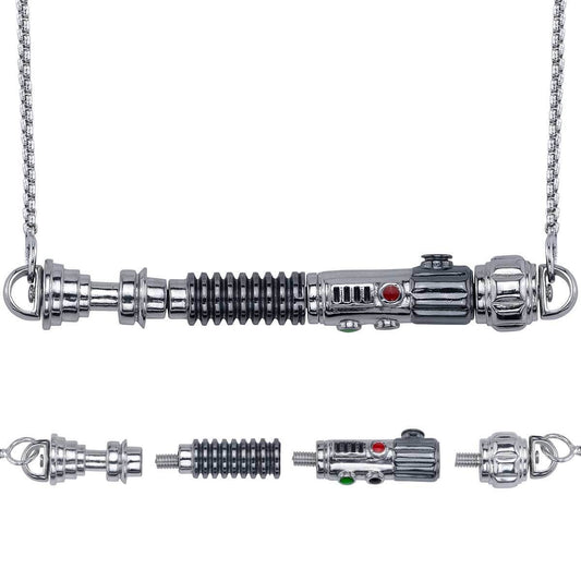 Star Wars X RockLove LIGHTSABER WORKSHOP Duty and Resolve Lightsaber Necklace - 