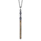 Star Wars X RockLove Rey Crystal Lightsaber Necklace - 
