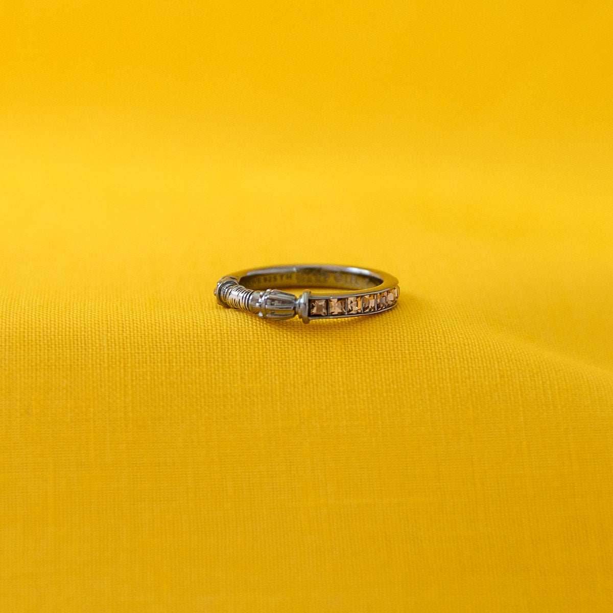 Star Wars X RockLove Rey Crystal Lightsaber Ring - Size 5