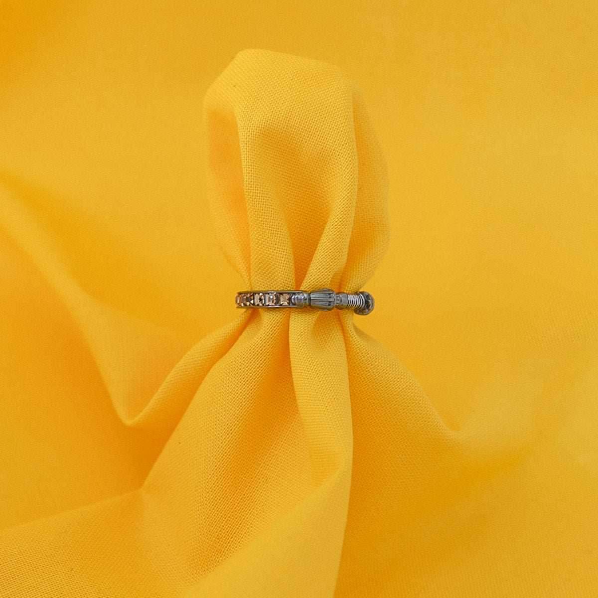 Star Wars X RockLove Rey Crystal Lightsaber Ring - Size 5