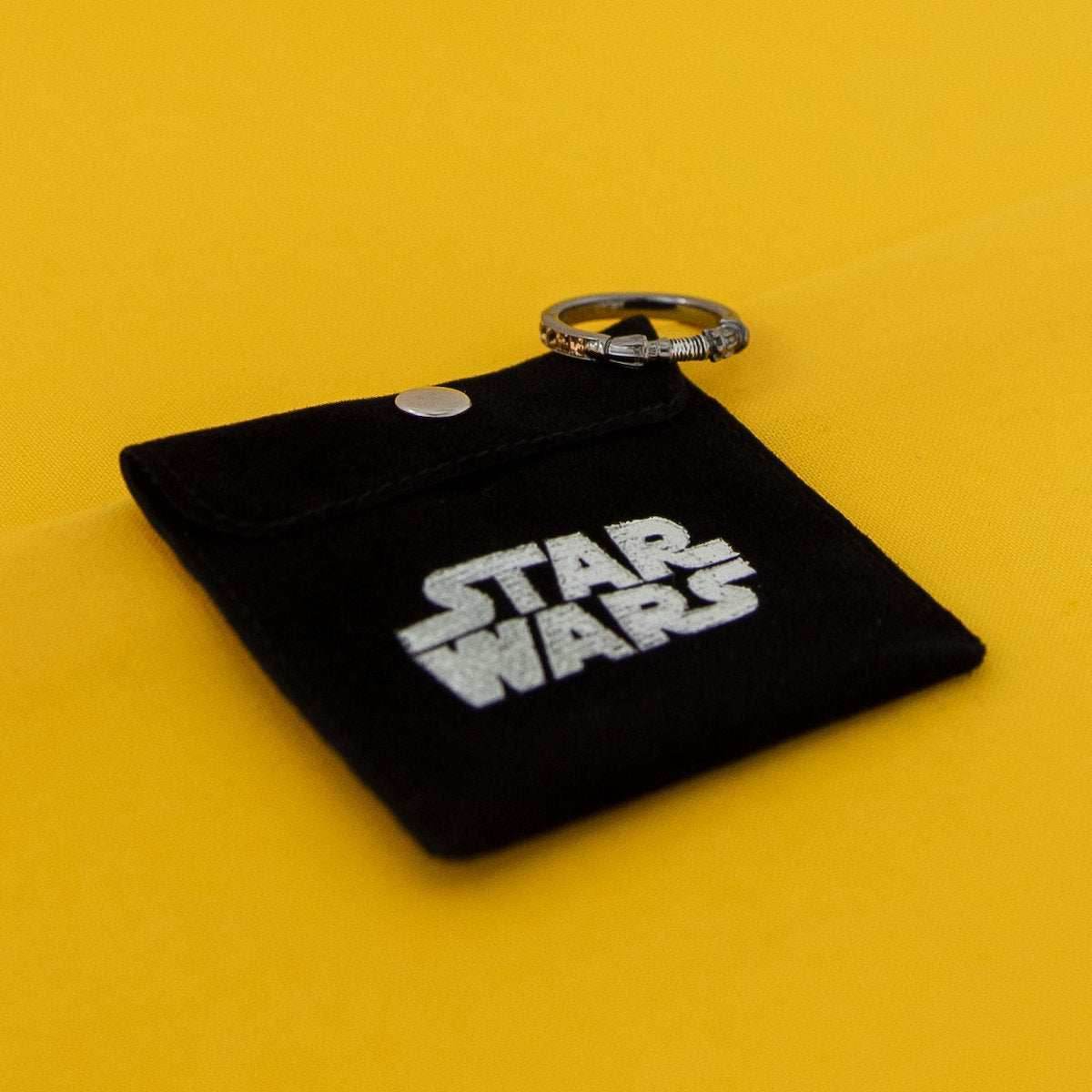 Star Wars X RockLove Rey Crystal Lightsaber Ring - Size 5