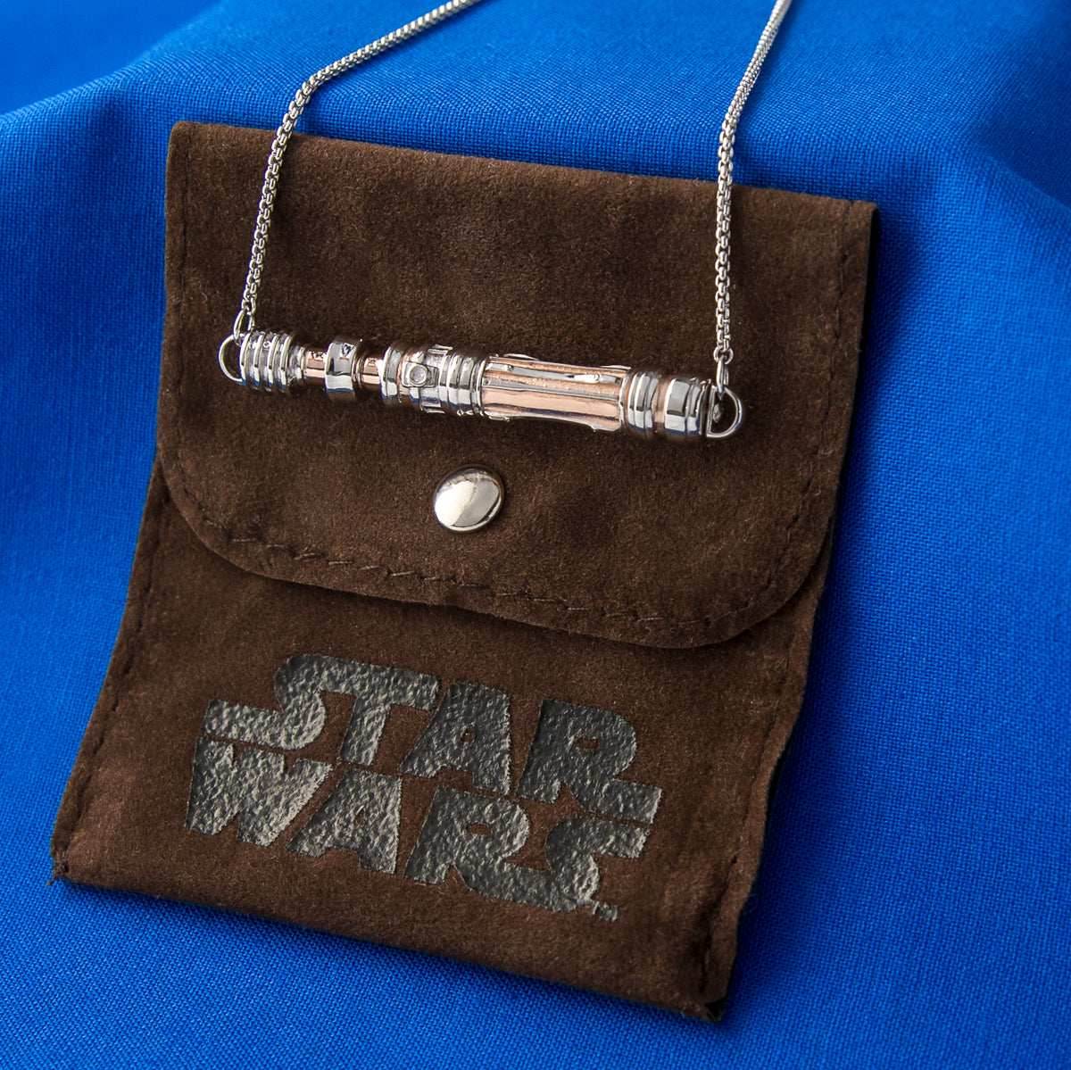 Star Wars X RockLove LIGHTSABER WORKSHOP Leia Organa Lightsaber Necklace - 