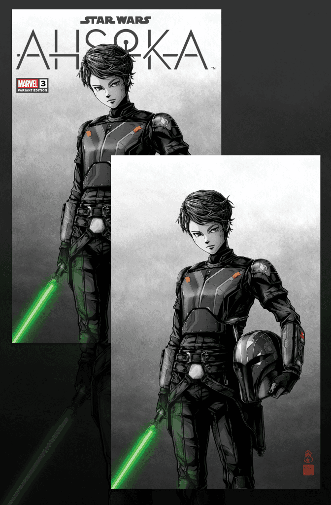 STAR WARS AHSOKA #3 | TAKASHI OKAZAKI LIMITED EDITION - Trade & Virgin