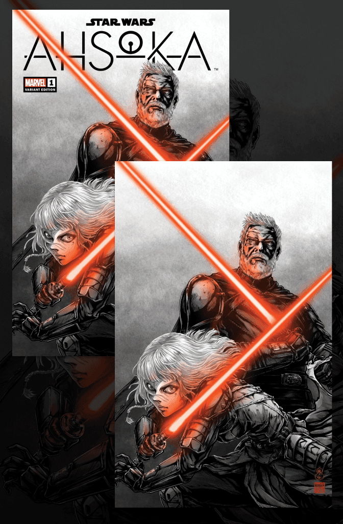 STAR WARS AHSOKA #1 | TAKASHI OKAZAKI LIMITED EDITION - Trade & Virgin