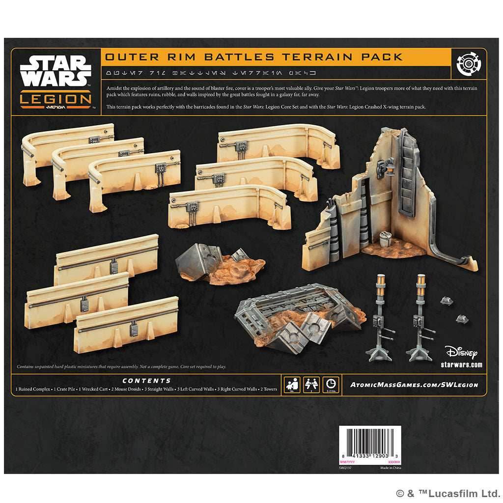 Star Wars Legion: Outer Rim Battles Terrain Pack - 