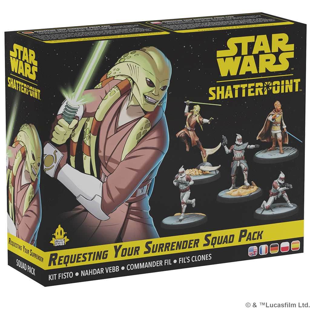 Star Wars Shatterpoint: Requesting Your Surrender Squad Pack - 