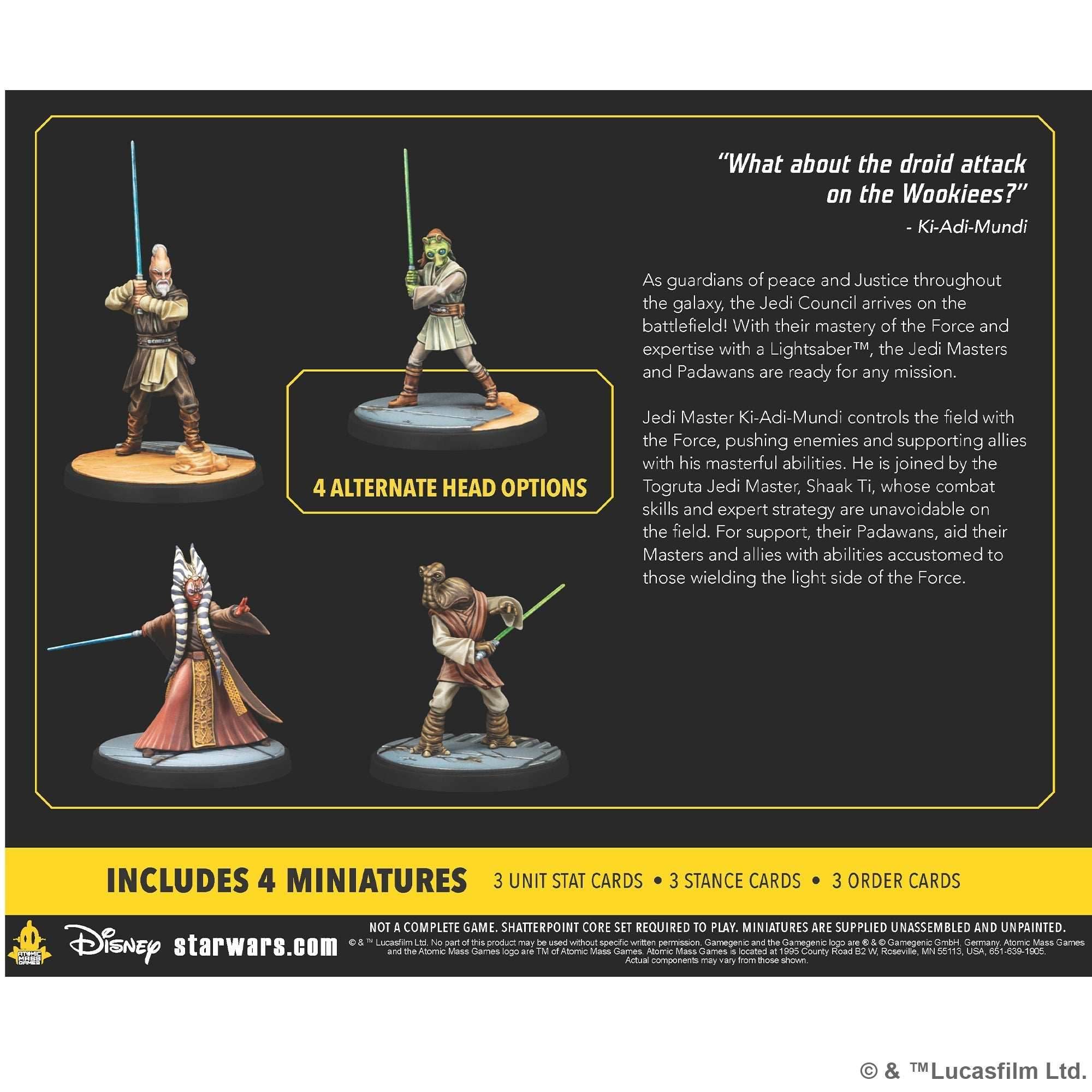Star Wars Shatterpoint: Wisdom of the Council Squad Pack - 