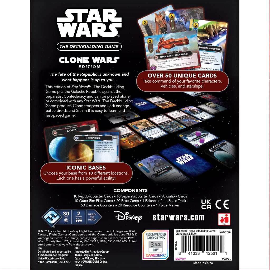 Star Wars: The Deckbuilding Game - Clone Wars Edition - 