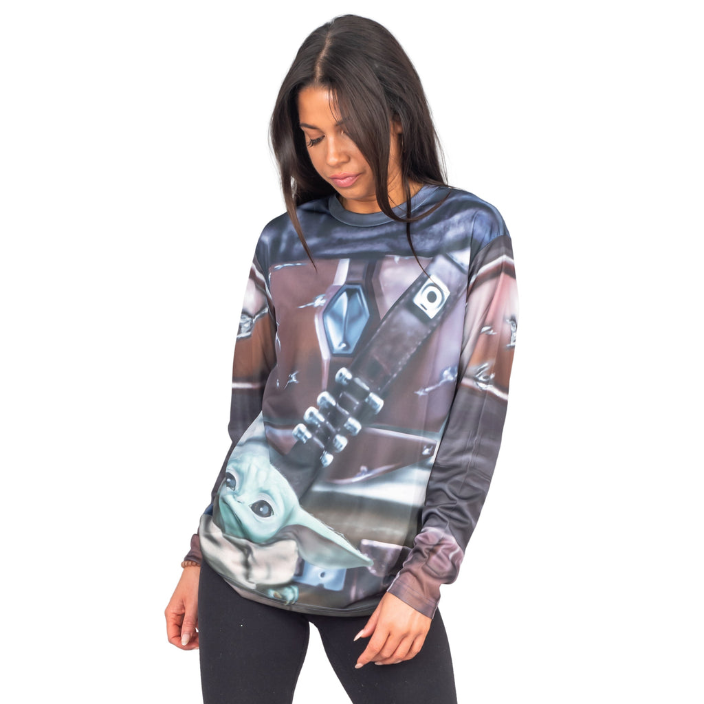 Star Wars The Mandalorian Baby Yoda Halloween Costume T-shirt
