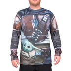 Star Wars The Mandalorian Baby Yoda Halloween Costume T-shirt