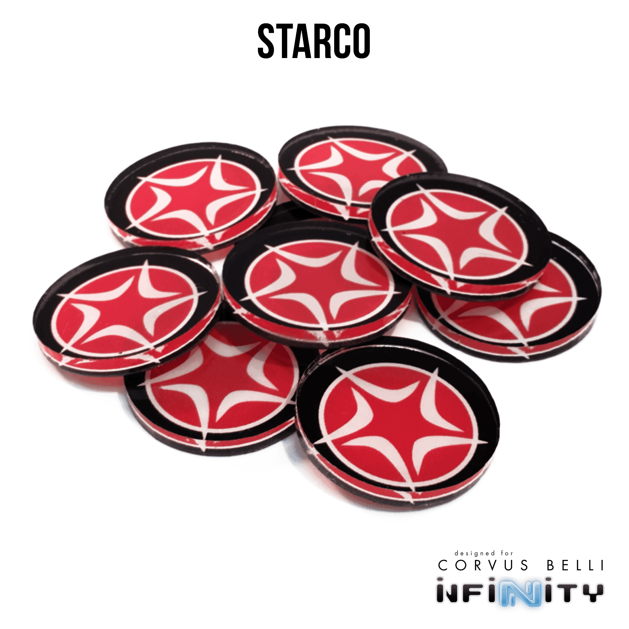 N4 Faction Markers - StarCo / 25mm / Single