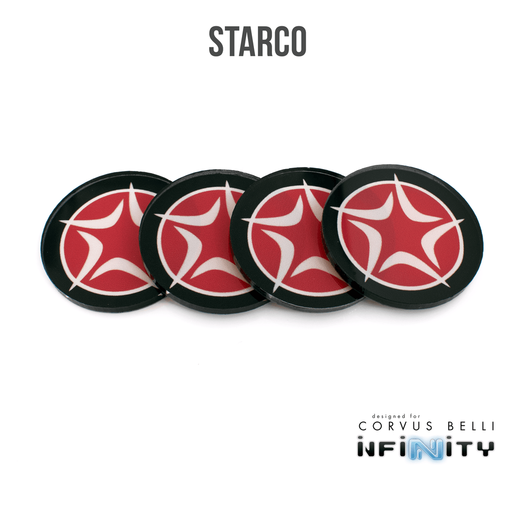 Infinity Faction Command Tokens - StarCo