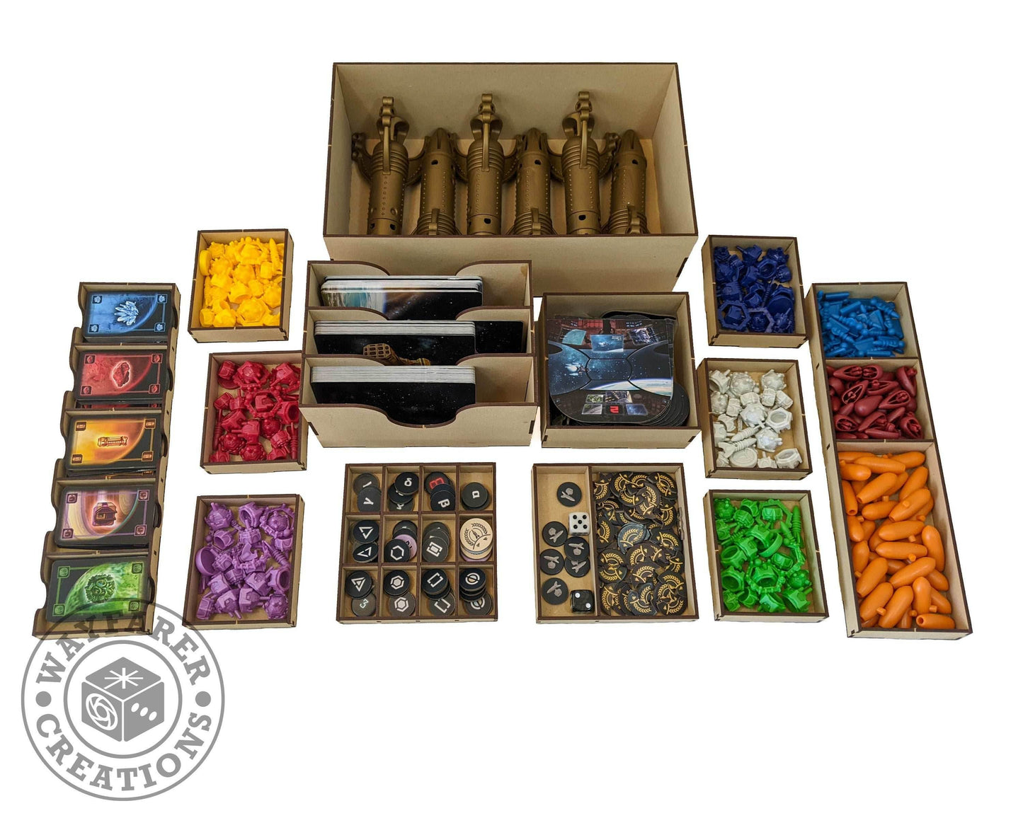 Catan Starfarers Board Game Organizer Insert - 