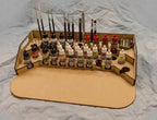 Painting Station - 26mm V2, For Vallejo and Army Painter Style Dropper Bottles - 