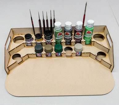 Painting Station - 36mm for Polly Scale, 10ml Tamiya and similar bottles - 